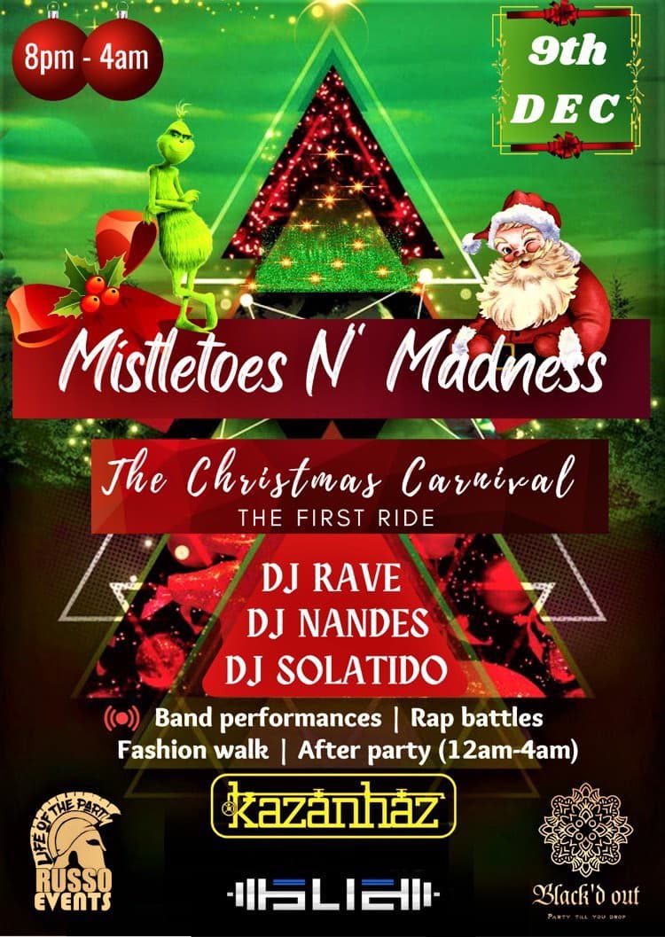 Mistletoes N’ Madness's banner