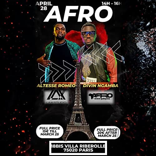 Afro workshop Paris's banner